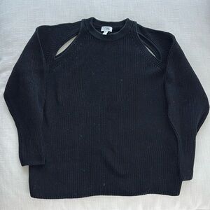 COS cut-out knit sweater